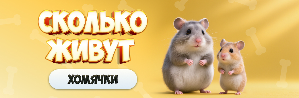 Сколько живут хомяки